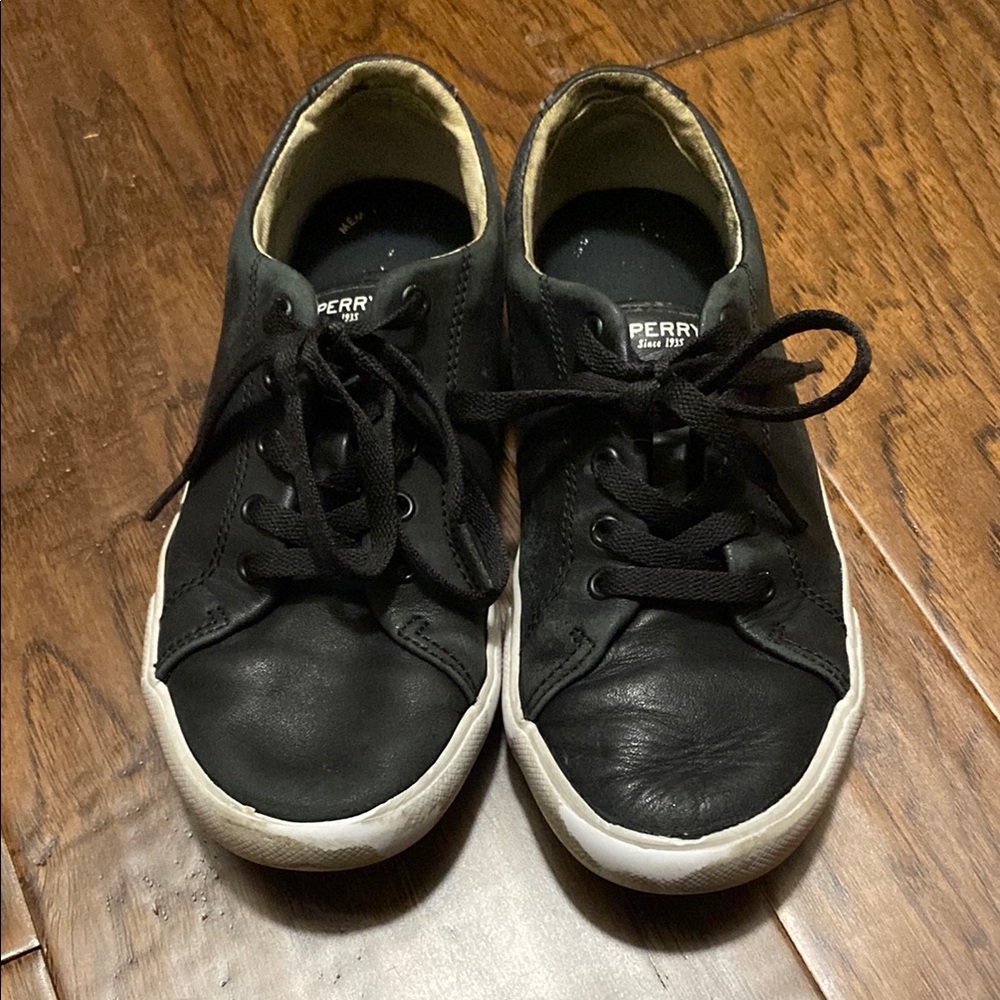 Sperry Black Sneakers size 2.5M